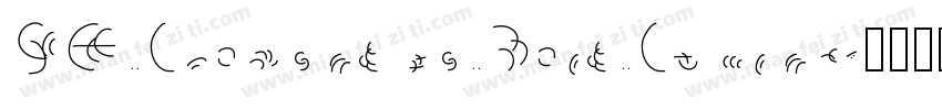 SF Ironsides Bold Italic字体转换